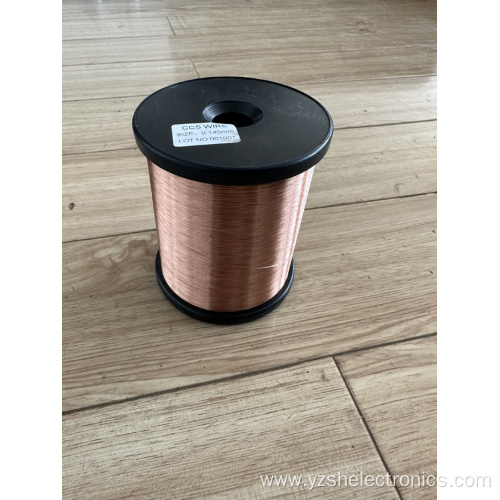 Oxygen-free copper-clad steel wire